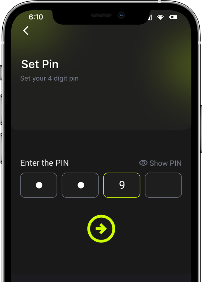 App screen